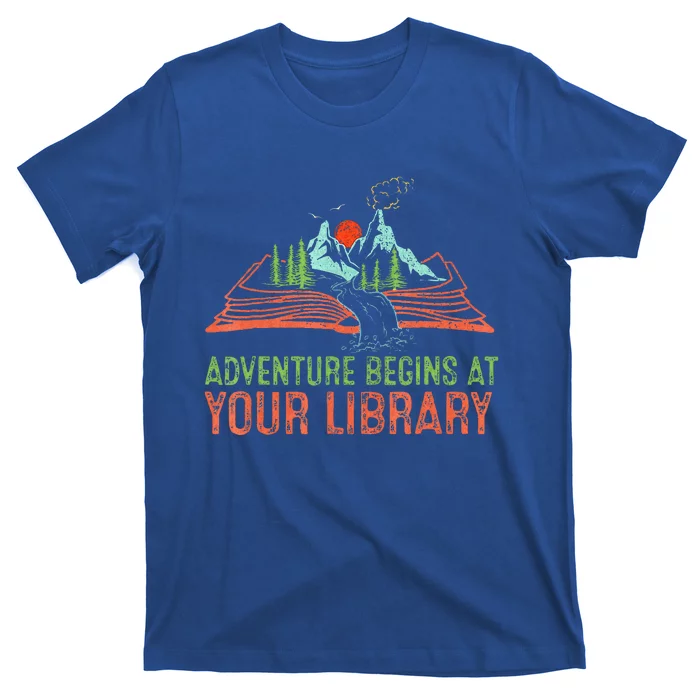 Adventure Begins At Your Library Summer Reading 2024 T-Shirt