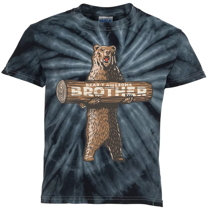 Awesome Brother Kids Tie-Dye T-Shirt