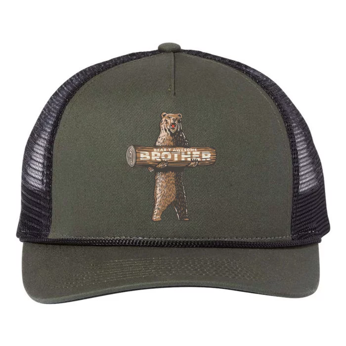 Awesome Brother Retro Rope Trucker Hat Cap