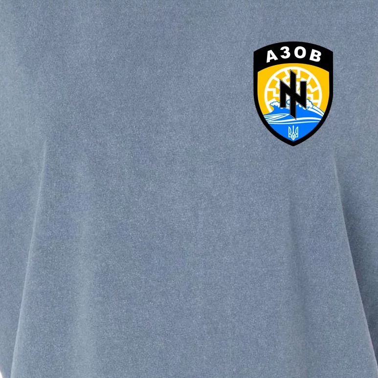 Azov Battalion A30B Shield Special Forces Ukraine Garment-Dyed Women's Muscle Tee