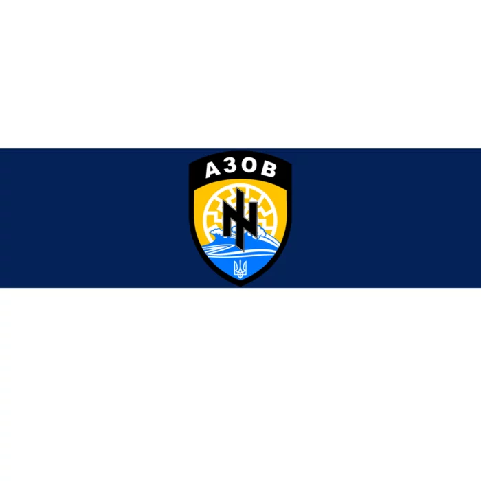 Azov Battalion A30B Shield Special Forces Ukraine Bumper Sticker