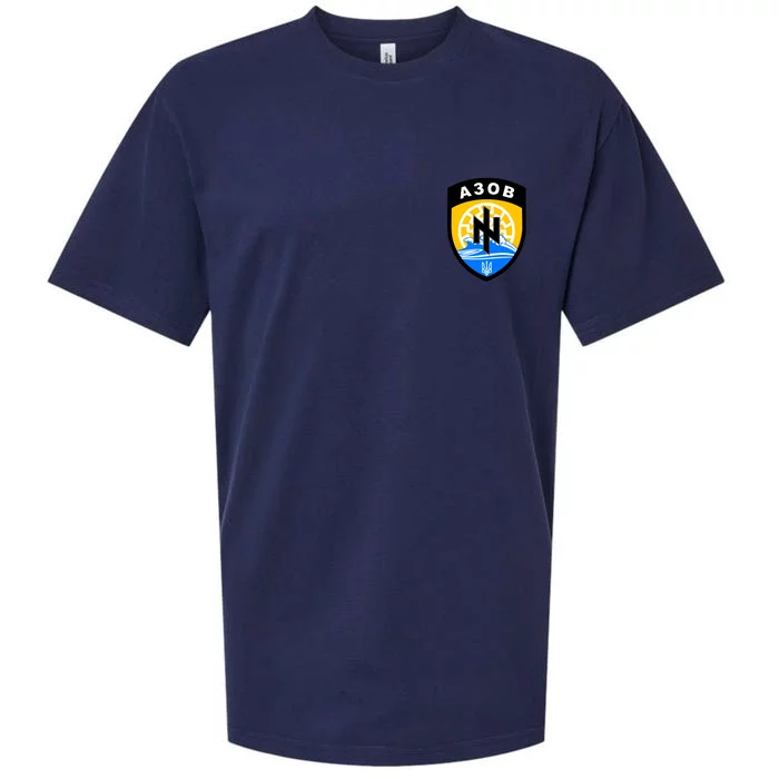 Azov Battalion A30B Shield Special Forces Ukraine Sueded Cloud Jersey T-Shirt