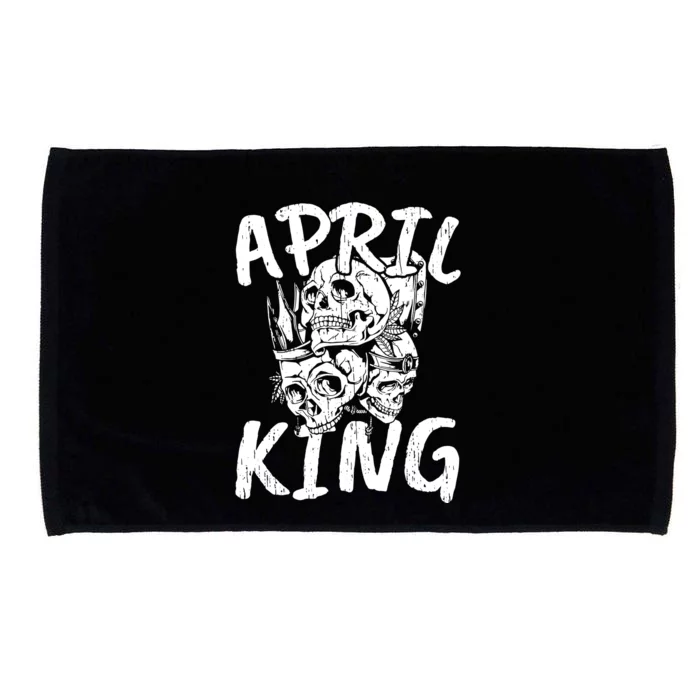 April Birthday Microfiber Hand Towel