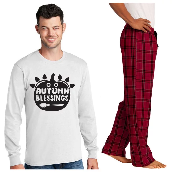 Autumn Blessings Long Sleeve Pajama Set