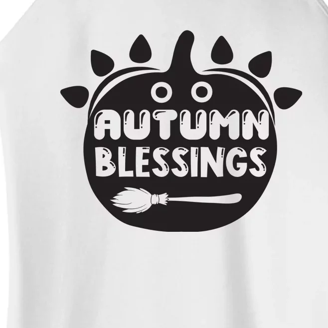 Autumn Blessings Women’s Perfect Tri Rocker Tank