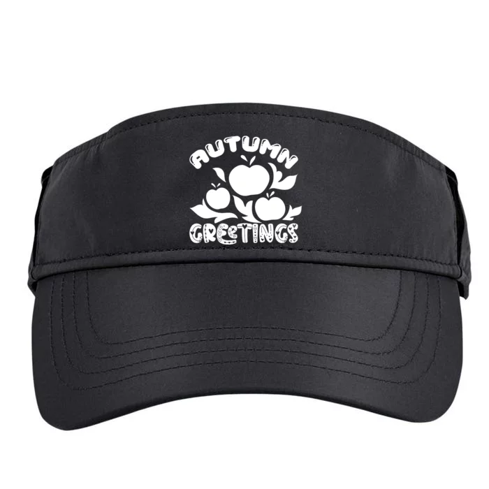 Autumn Blessings Adult Drive Performance Visor