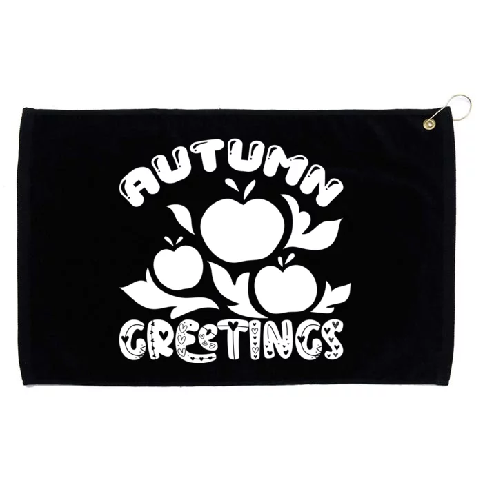 Autumn Blessings Grommeted Golf Towel