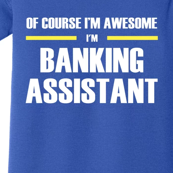 Awesome Banking Assistant Cool Gift Baby Bodysuit