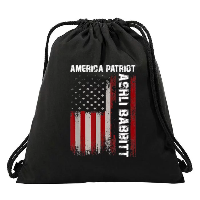 Ashli Babbitt Drawstring Bag