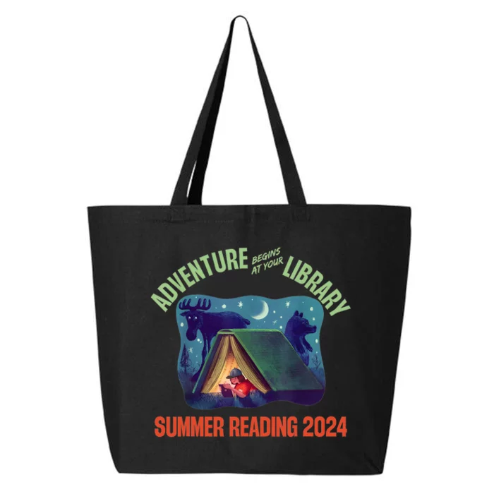 Adventure Begins At Your Library Summer Reading Program 2024 25L Jumbo Tote