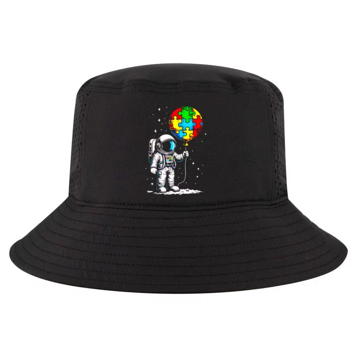 Astronaut Balloon Autism Awareness Space Autistic Boy Cool Comfort Performance Bucket Hat