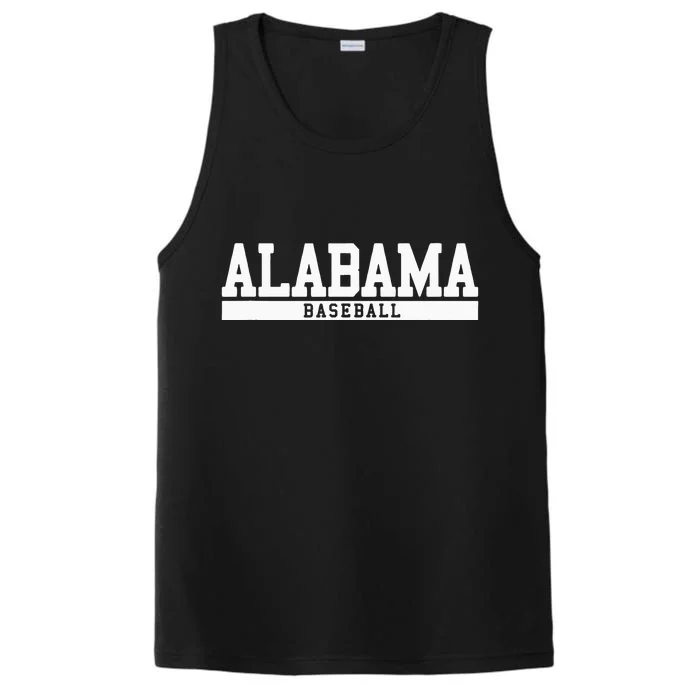 Alabama Baseball Performance Tank