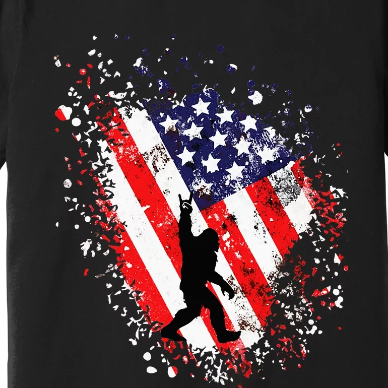 American Bigfoot Premium T-Shirt