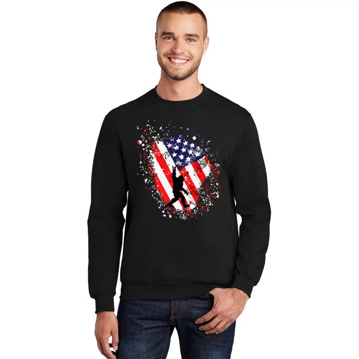 American Bigfoot Tall Sweatshirt