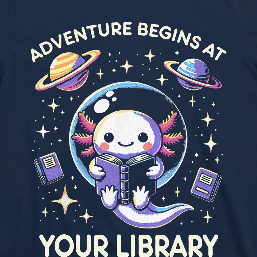 Adventure Begins At Your Library Summer Reading Program 2024 T-Shirt