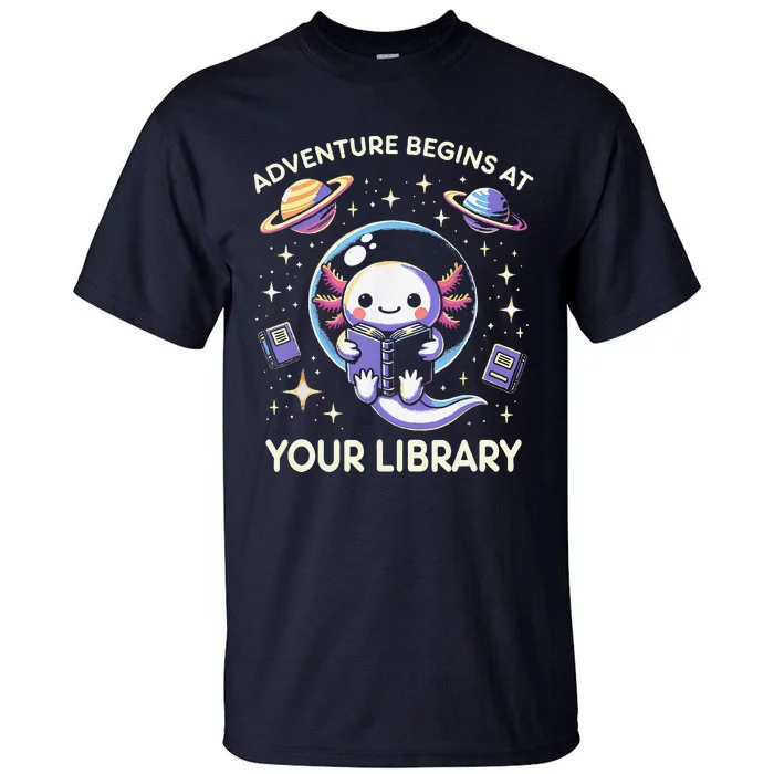 Adventure Begins At Your Library Summer Reading Program 2024 Tall T-Shirt