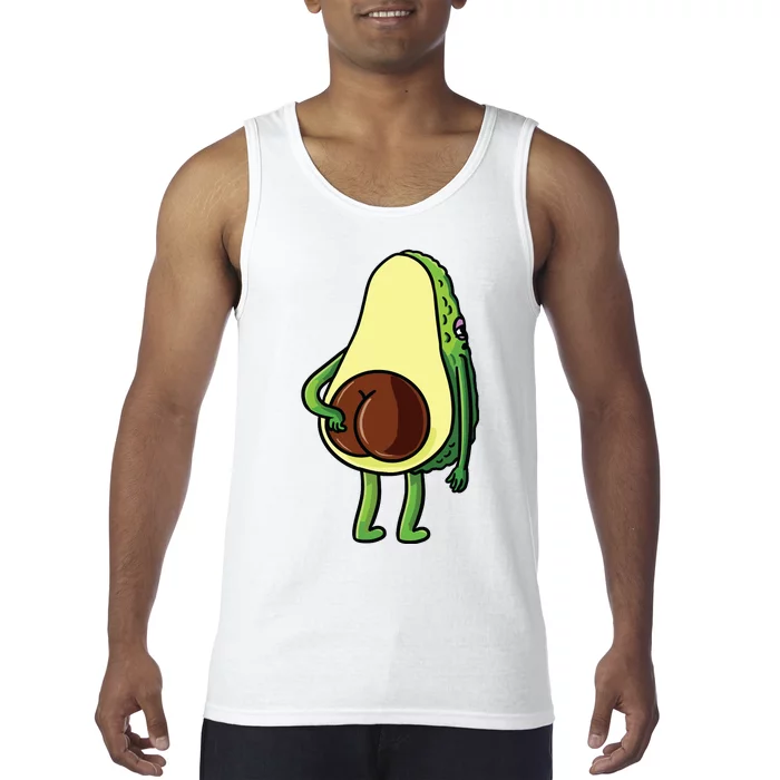 Avocado Butt Avocado Lover Cute Tank Top