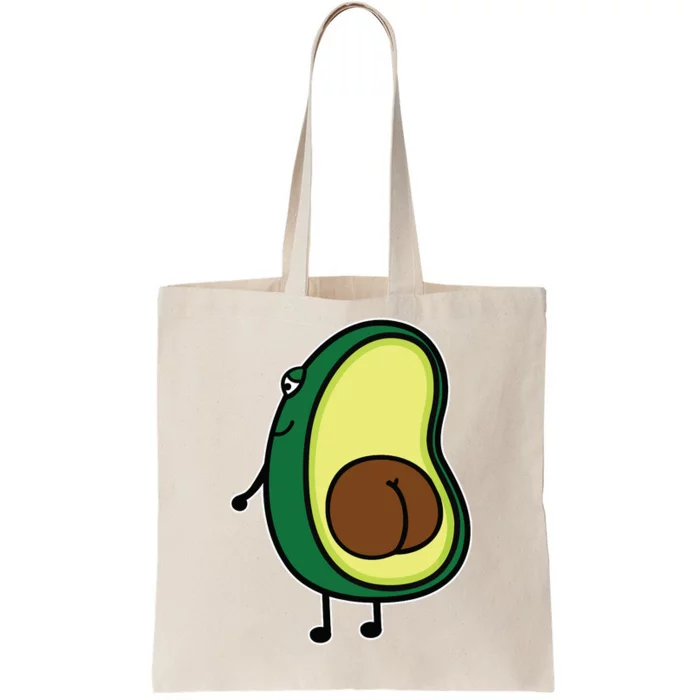 Avocado Butt Tote Bag