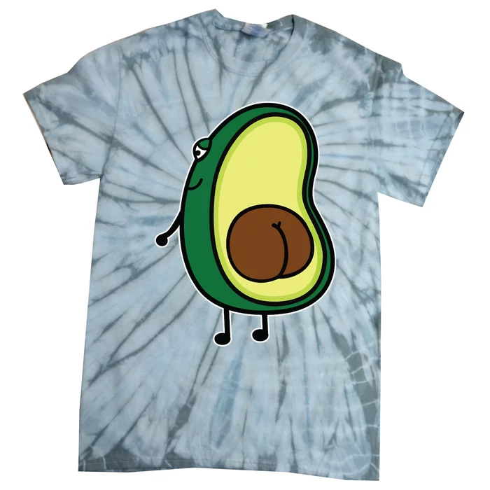 Avocado Butt Tie-Dye T-Shirt