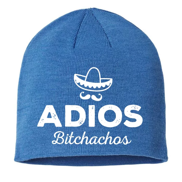 Adios Bitchachos 8 1/2in Sustainable Knit Beanie