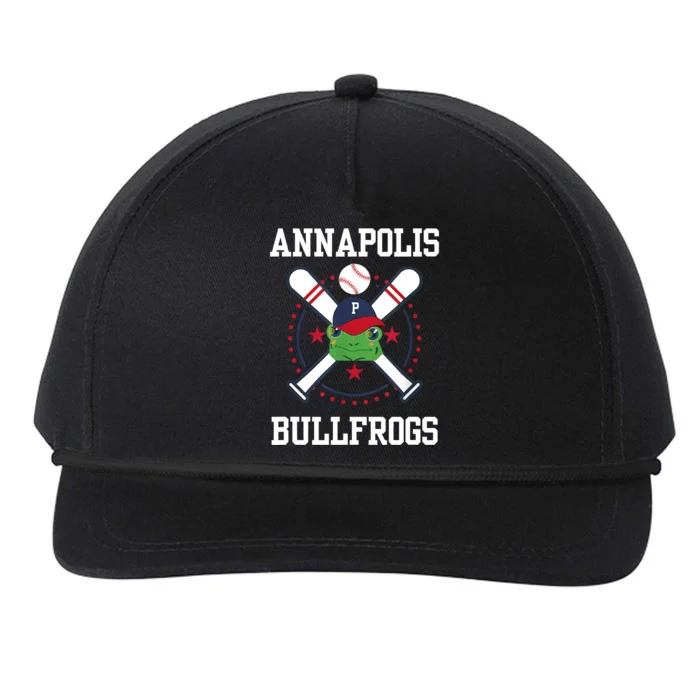 Annapolis Bullfrogs Snapback Five-Panel Rope Hat