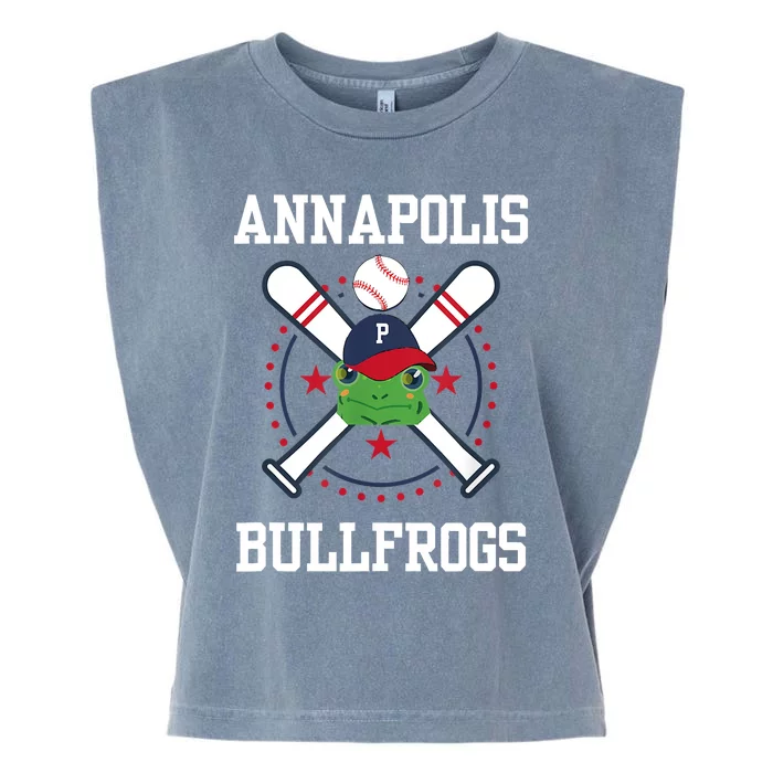 Annapolis Bullfrogs Garment-Dyed Women's Muscle Tee