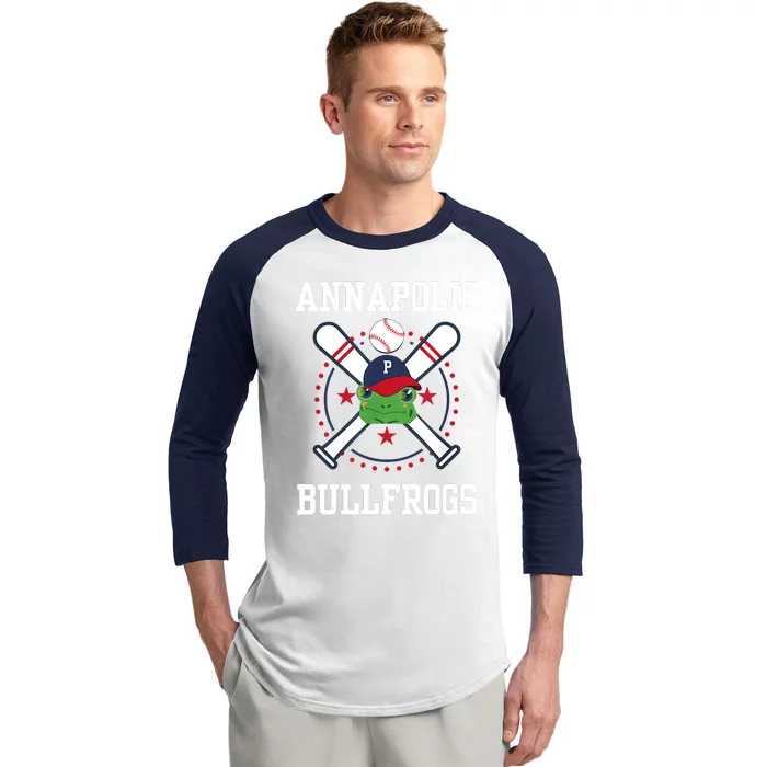 Annapolis Bullfrogs Baseball Sleeve Shirt