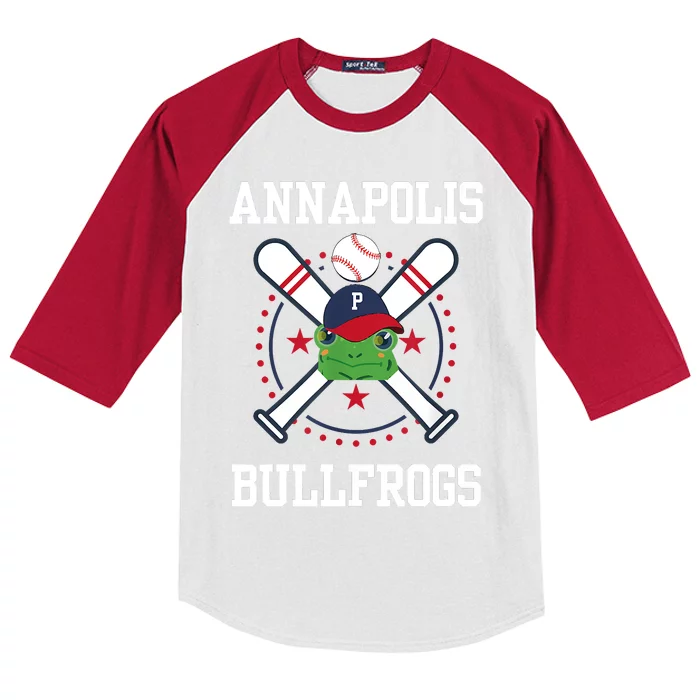 Annapolis Bullfrogs Kids Colorblock Raglan Jersey