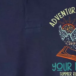 Adventure Begins At Your Library Summer Reading 2024 Softstyle Adult Sport Polo