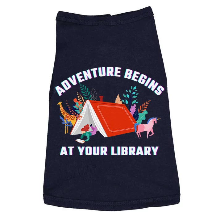 Adventure Begins At Your Library Summer Reading 2024 Doggie Tank