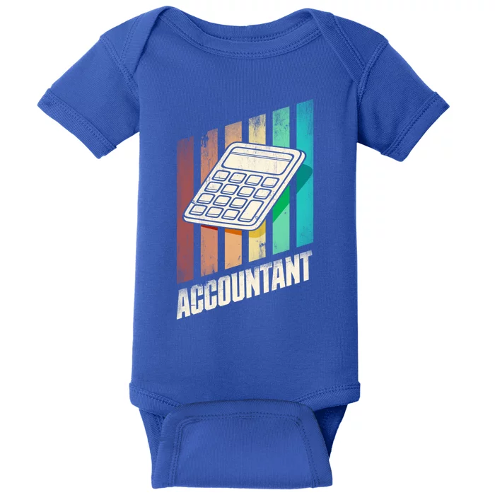 Accountant Bookkeeper Accounting Bookkeeping Gift Baby Bodysuit