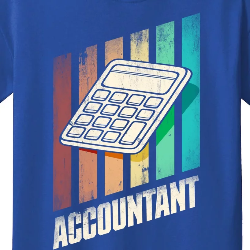 Accountant Bookkeeper Accounting Bookkeeping Gift Kids T-Shirt