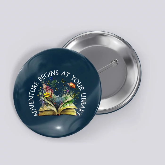 Adventure Begins At Your Library Summer Reading 2024 Button