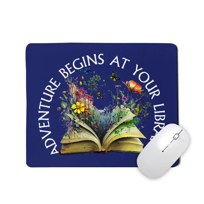 Adventure Begins At Your Library Summer Reading 2024 Mousepad