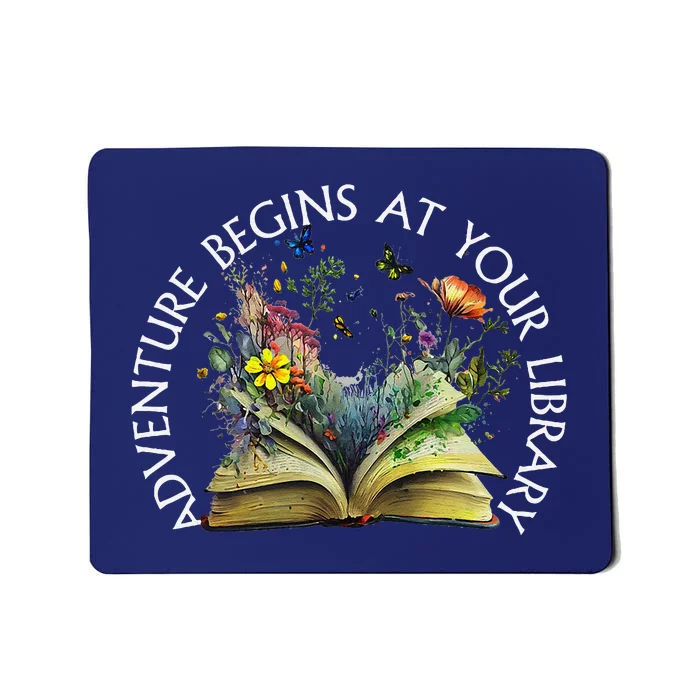 Adventure Begins At Your Library Summer Reading 2024 Mousepad