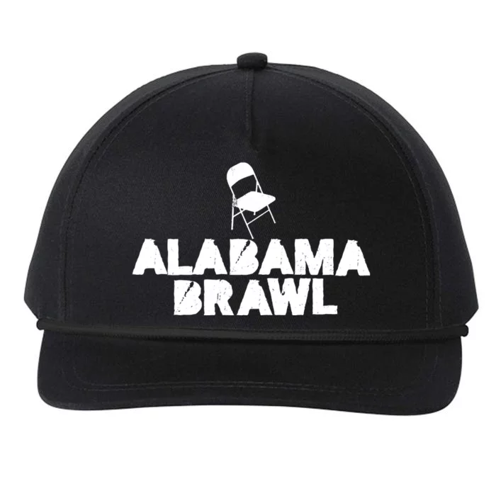 Alabama Brawl Snapback Five-Panel Rope Hat