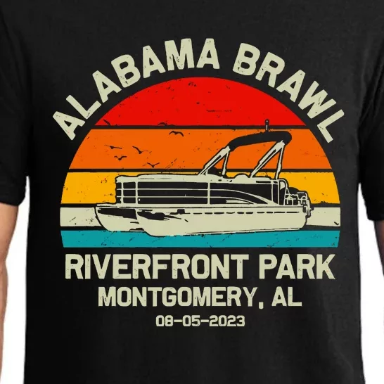 Alabama Brawl At Riverfront Park In Montgomery Alabama Pajama Set