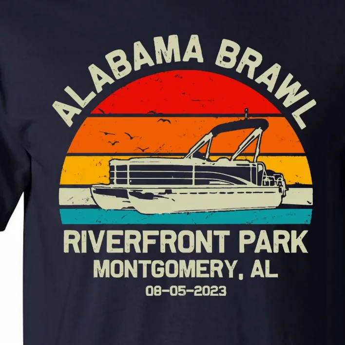 Alabama Brawl At Riverfront Park In Montgomery Alabama Tall T-Shirt