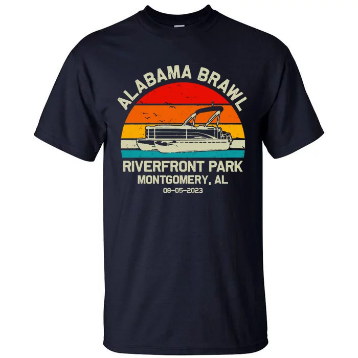 Alabama Brawl At Riverfront Park In Montgomery Alabama Tall T-Shirt