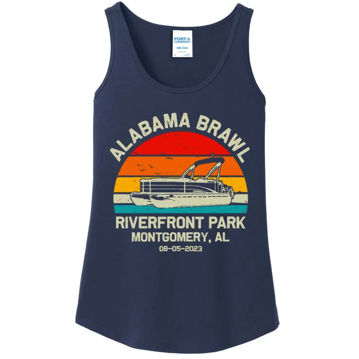 Alabama Brawl At Riverfront Park In Montgomery Alabama Ladies Essential Tank