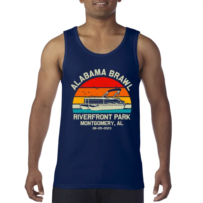 Alabama Brawl At Riverfront Park In Montgomery Alabama Tank Top