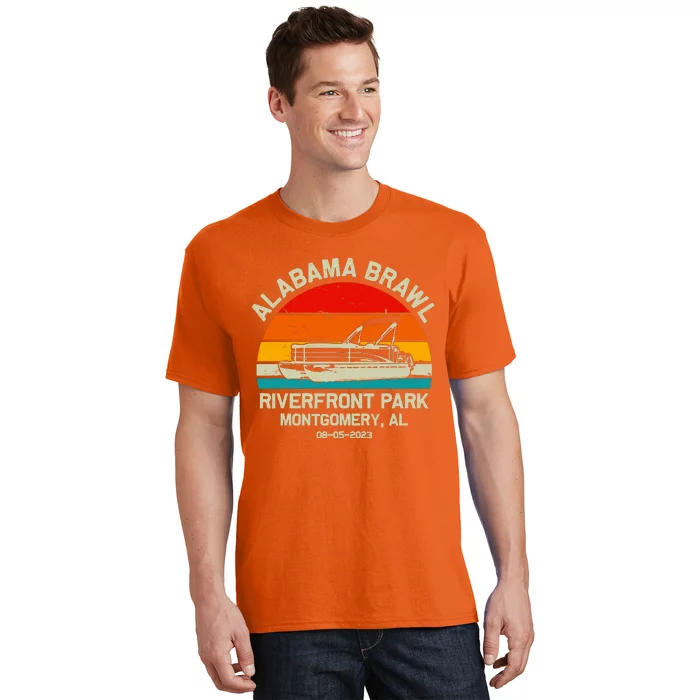 Alabama Brawl At Riverfront Park In Montgomery Alabama T-Shirt