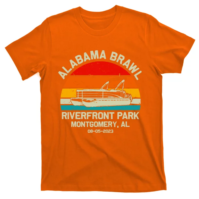 Alabama Brawl At Riverfront Park In Montgomery Alabama T-Shirt