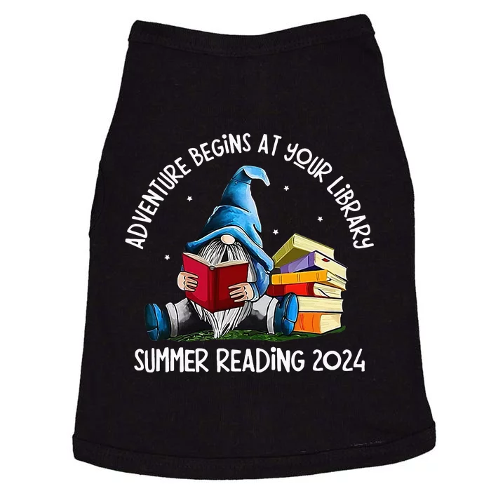 Adventure Begins At Your Library Summer Reading 2024 Gnome Doggie Tank