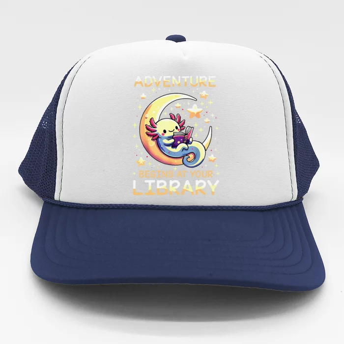 Adventure Begins At Your Library Summer Reading Program 2024 Trucker Hat