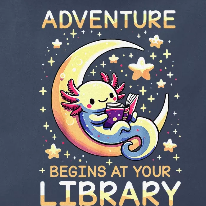 Adventure Begins At Your Library Summer Reading Program 2024 Zip Tote Bag