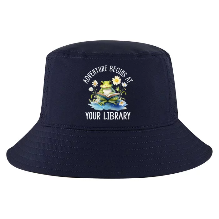 Adventure Begins At Your Library Summer Reading Program 2024 Cool Comfort Performance Bucket Hat