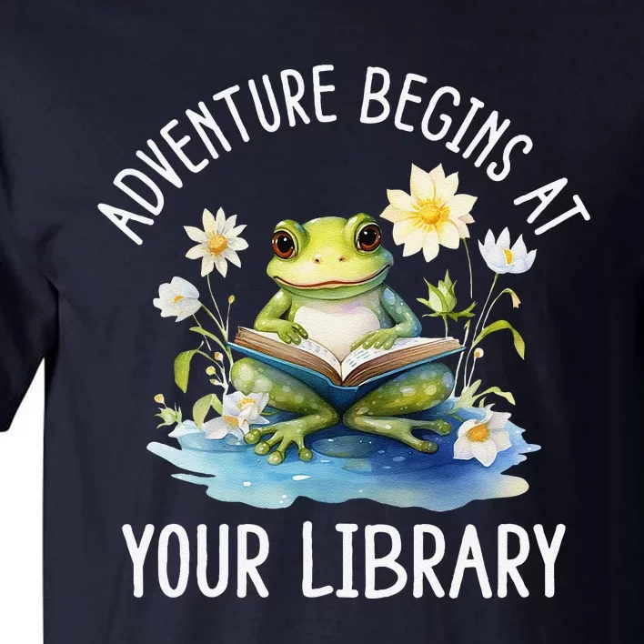 Adventure Begins At Your Library Summer Reading Program 2024 Tall T-Shirt