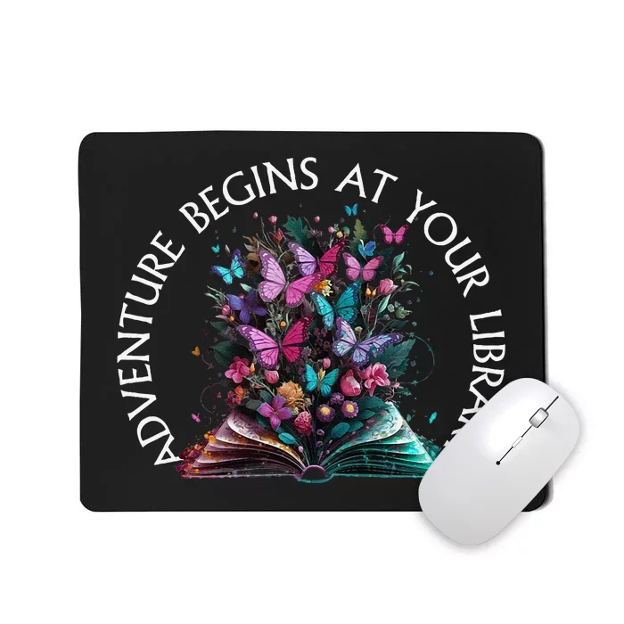 Adventure Begins At Your Library Summer Reading 2024 Gift Mousepad