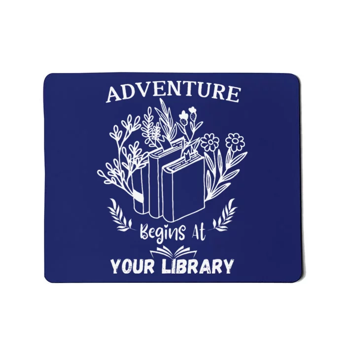 Adventure Begins At Your Library Summer Reading Mousepad